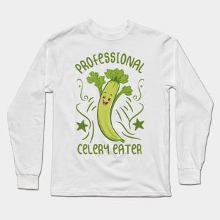 Professional Celery Eater cute Long Sleeve T-Shirt